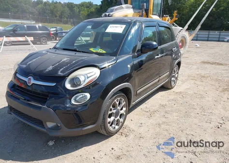 2014 Fiat 500L Trekking из США, поврежденный, VIN ZFBCFADH8EZ014140